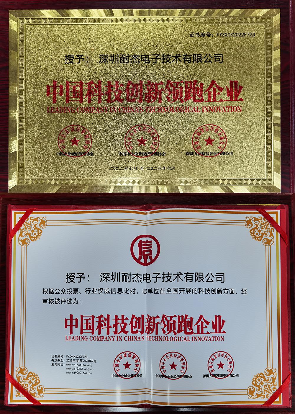 中國科技創(chuàng)新領(lǐng)跑企業(yè)